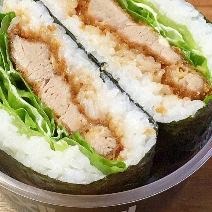 握らないおにぎり 豚カツ おにぎらず レシピ 作り方 By まかろん 楽天レシピ 握らないおにぎり 豚カツ おにぎらず レシピ 作り方 By まかろん 楽天レシピ